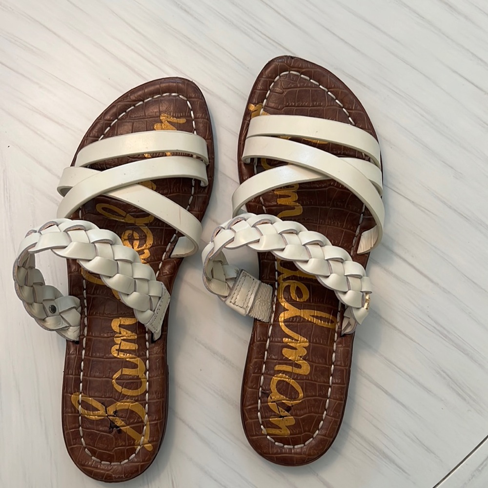 Sam Edelman Sandals - white / cream 7.5